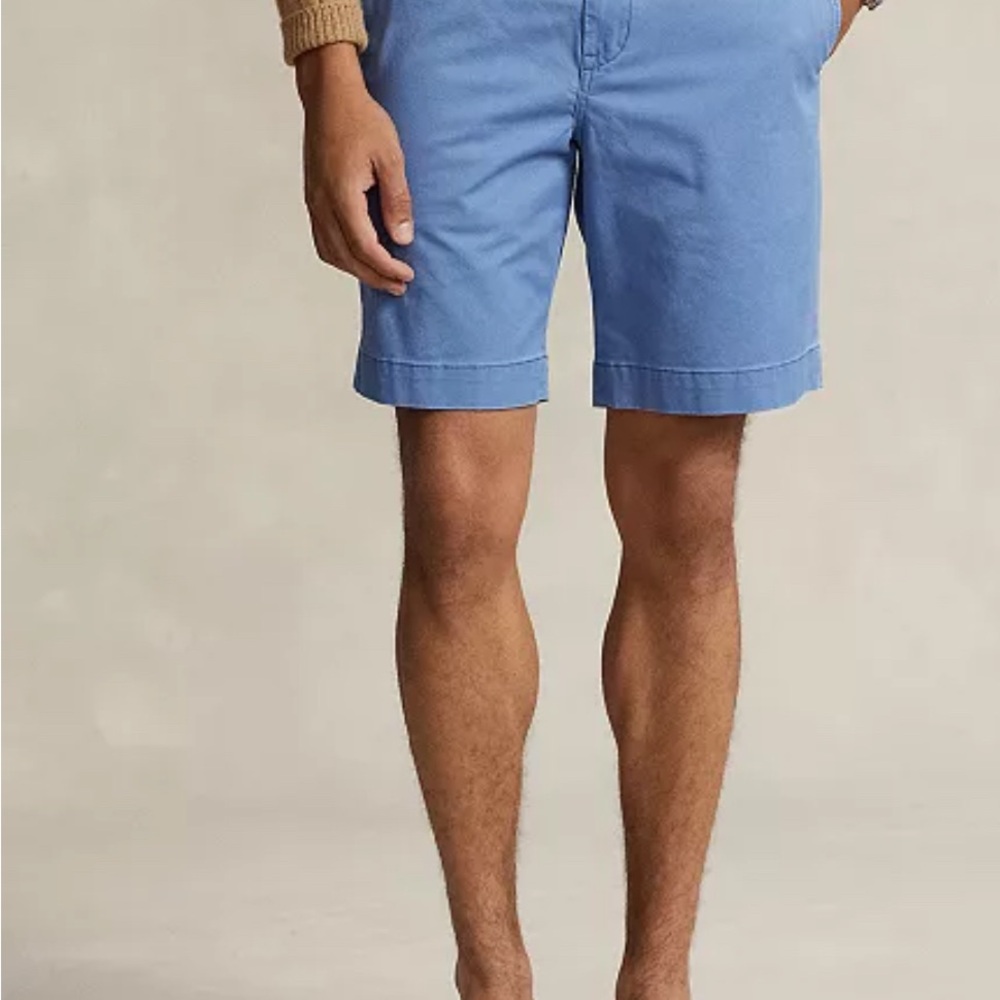 Polo by Ralph Lauren Blue Flat Front Shorts